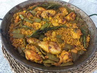 paella valenciana pequeña